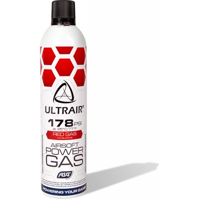ASG Plyn ULTRAIR Red Power Gas 178 PSI 570 ml – Hledejceny.cz