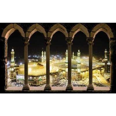 Preinterier FT5062 Fototapeta na stenu Kolonáda - nočné mesto vlies 152cm x 104cm