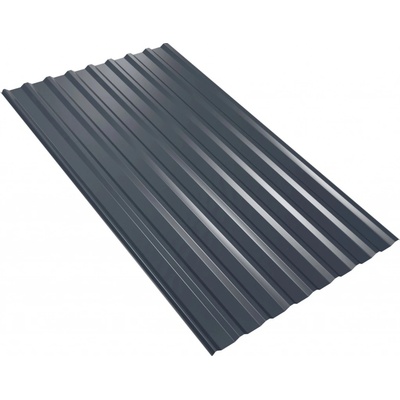 Weckman Ocelový trapézový plech W-20/1100 LR 2000 x 1135 x 0,4 mm antracit