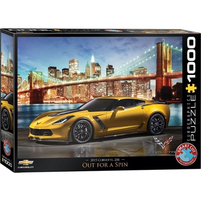 Eurographics Chevrolet Corvette Z06 1000 dielov