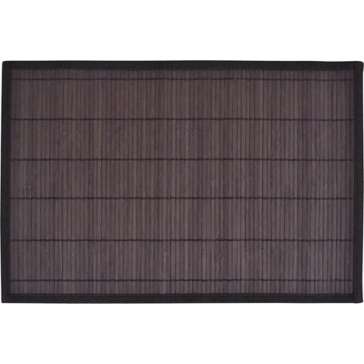 Nabytek XL 6 ks bambusových prostírání tmavě hnědá 30x45cm