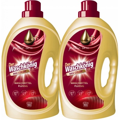 Der Waschkonig tekutý prací prostředek na barevné prádlo 2 x 3 l