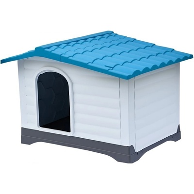 Max 424S plastová bouda pro psa modrá 69 x 91,5 x 66 cm