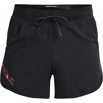 Under Armour kraťasy UA SpeedPocket Trail Short-BLK