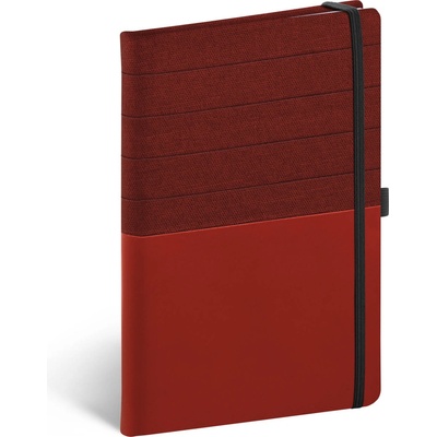 Notes Skiver červenovínový linkovaný