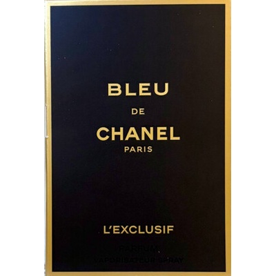 Chanel Bleu de Chanel L'Exclusif parfum pánsky 1,5 ml vzorka