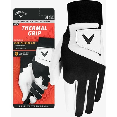 Callaway Thermal Grip Mens Golf Glove pár černá S – Hledejceny.cz