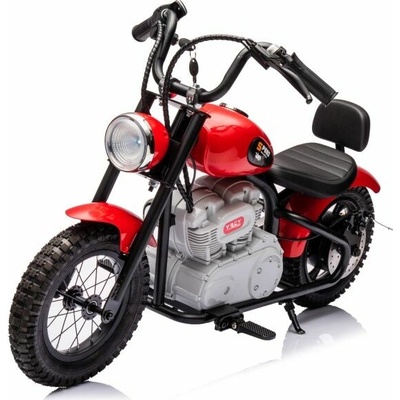 Mamido elektrická motorka A9902 36V 350W červená