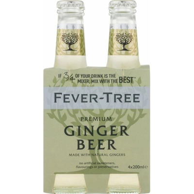 Fever-Tree tonic s príchuťou zázvorového piva 4 x 0,2l