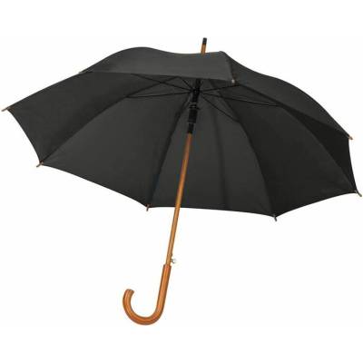 Automatický dáždnik z RPET čierna P1243603