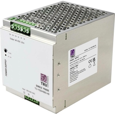 TRU COMPONENTS TC-YSDH960-48 sieťový zdroj na montážnu lištu (DIN lištu), 48 V/DC, 20 A, 960 W, výstupy 1 x