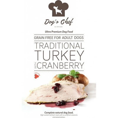 Dog's Chef Turkey With Sweet Potato and Cranberry Adult 15 kg