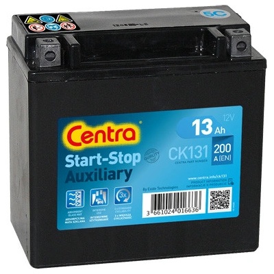Centra Start Stop Auxiliary 12V 13Ah 200A CK131