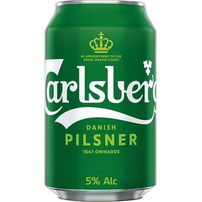 Carlsberg Green 5% 0,33 l (plech)