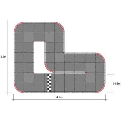 Kyosho Mini-Z Grand Prix Circuit50 Urethane 48pcs 50x50