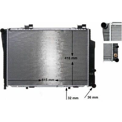 Chladič, chlazení motoru MAHLE CR 270 000S