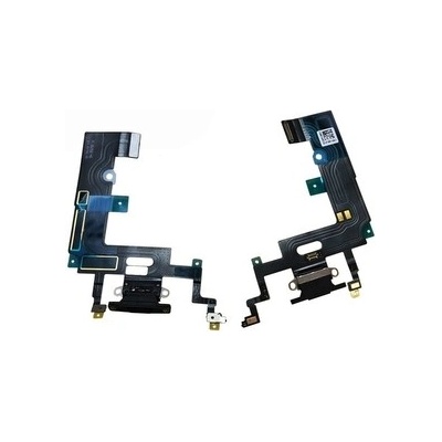 Flex iPhone XR nabíjecí konektor black