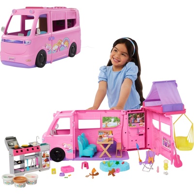 Barbie Mattel Karavan snov so stanom HRJ78