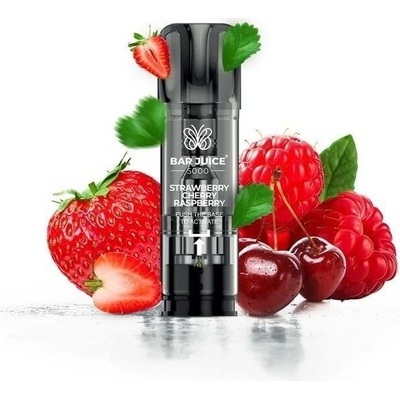 Bar Juice 5000 Pod Strawberry Cherry Raspberry 20 mg 600 potáhnutí 2 ks
