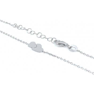 Jan Kos jewellery stříbrný náramek srdce 12119406