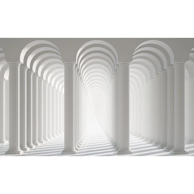 Preinterier FT4850 Fototapeta na stenu 3D kolonáda vlies 416cm x 254cm
