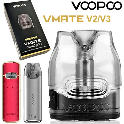 VooPoo VMATE V3 Top Fill Pod cartridge 0,7 ohm