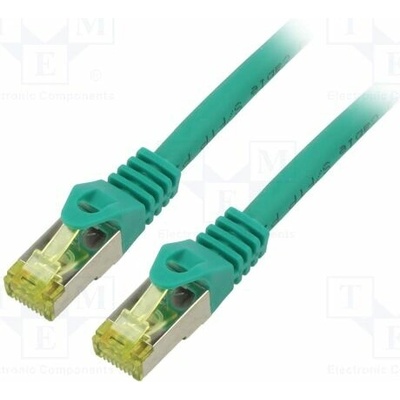 Goobay 69576 Patch S/FTP Kat: 6a RJ45 vidlice z obou stran lanko Cu