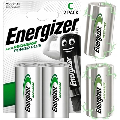 Energizer Power Plus C 2500 mAh 2ks EN-626148