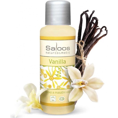 Saloos tělový a masážní olej Vanilla 50 ml – Hledejceny.cz