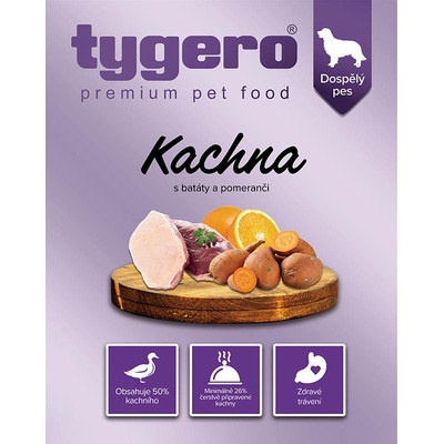 TYGERO 50 Adult střední plemeno kachní 2 kg