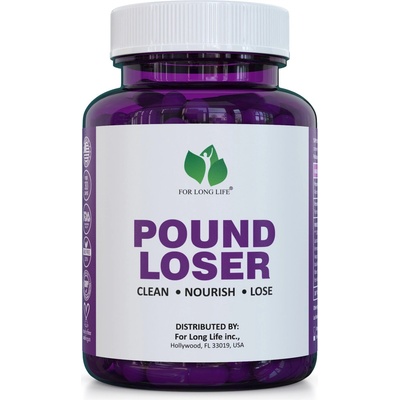 For Long Life Poundloser chudnutie spaľovač tukov 120 vegan kapsúl