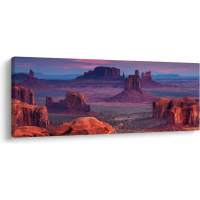 Obraz - Hunts Mesa, jednodílný 100x40 cm