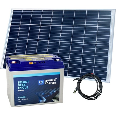 Goowei Energy OTD75 75Ah 12V Victron Energy 130Wp / 12V