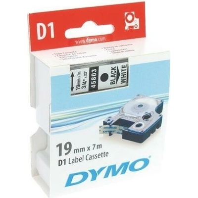 DYMO pásky D1 19mm štandard Čierna na bielej