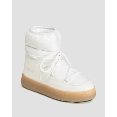 Moon Boot LTrack Low nylon WP bílé