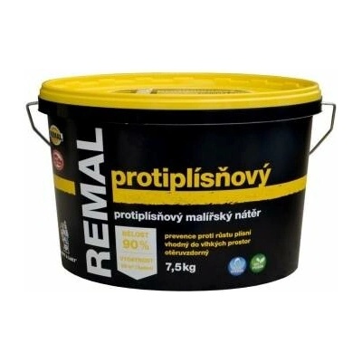 Remal Protiplesňový maliarsky náter biely 7,5 kg