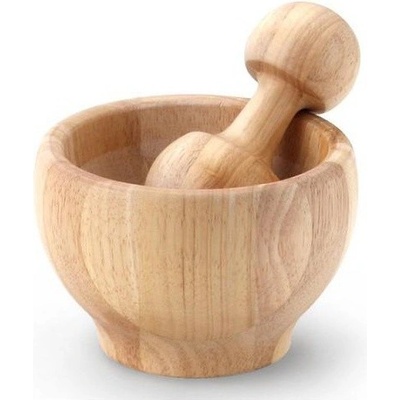 Continenta Dřevěný hmoždíř 13 cm