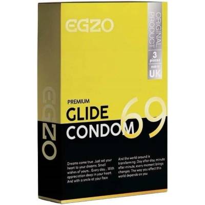 EGZO traditional condom GLIDE 3 ks