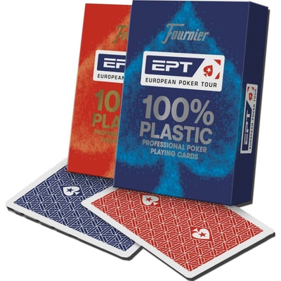 Fournier EPT 100% Plastic Červená – Hledejceny.cz