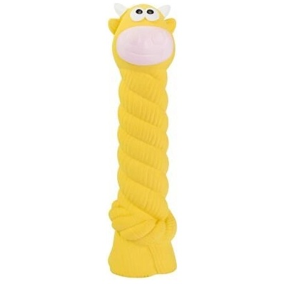 HipHop Kravička s bavlněným lanem se zvukem latex 15 cm