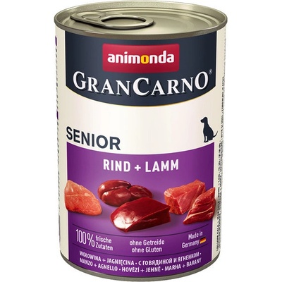 Animonda Gran Carno Original Senior hovädzie mäso a jahňa 400 g