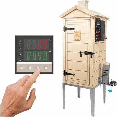 dragON PLYWOOD NATURE 100E s elektrickým topným modulem a ovladačem