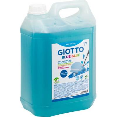Giotto Školské tekuté lepidlo modré kanister 5l