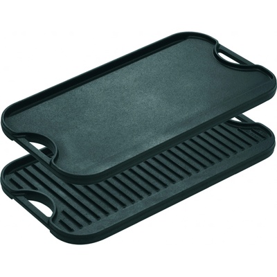 Lodge Oboustranný obdelníkový litinový tál gridl 51 x 27 cm