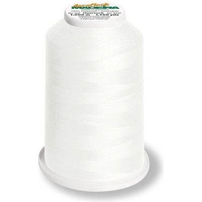 Overlockové nitě PES Madeira Aeroflock 100 (1000m) chemlonové barva 8020 natural white