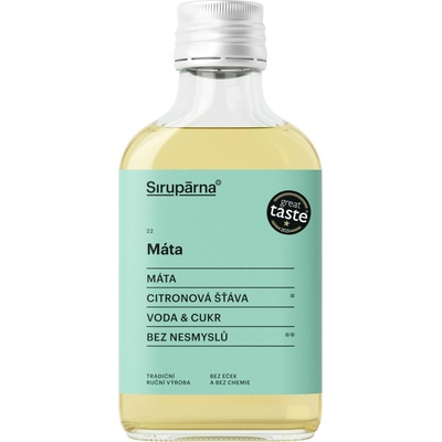 Sirupárna Domácí Mátový Sirup 100 ml