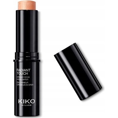 Kiko Milano Radiant Touch Creamy Stick Highlighter, odstín zlatá 102 Golden Biscuit, 10 g