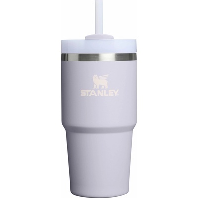 Stanley Quencher H2.O FlowState™ Tumbler tumbler z nehrdzavejúcej ocele s rúrkou malý Purple Dust 590 ml