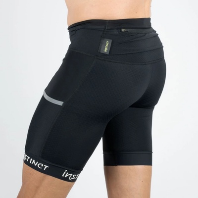 Instinct Trail Skin krátke elastické nohavice čierna