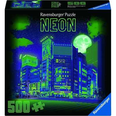 Ravensburger Čtvercové Neon Tokio 500 dílků